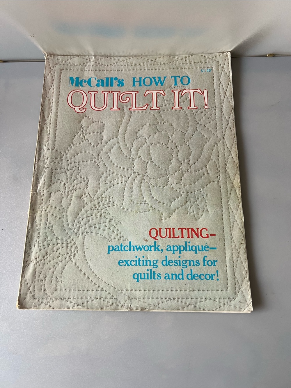 How to Quilt It! Book - Cream Cover